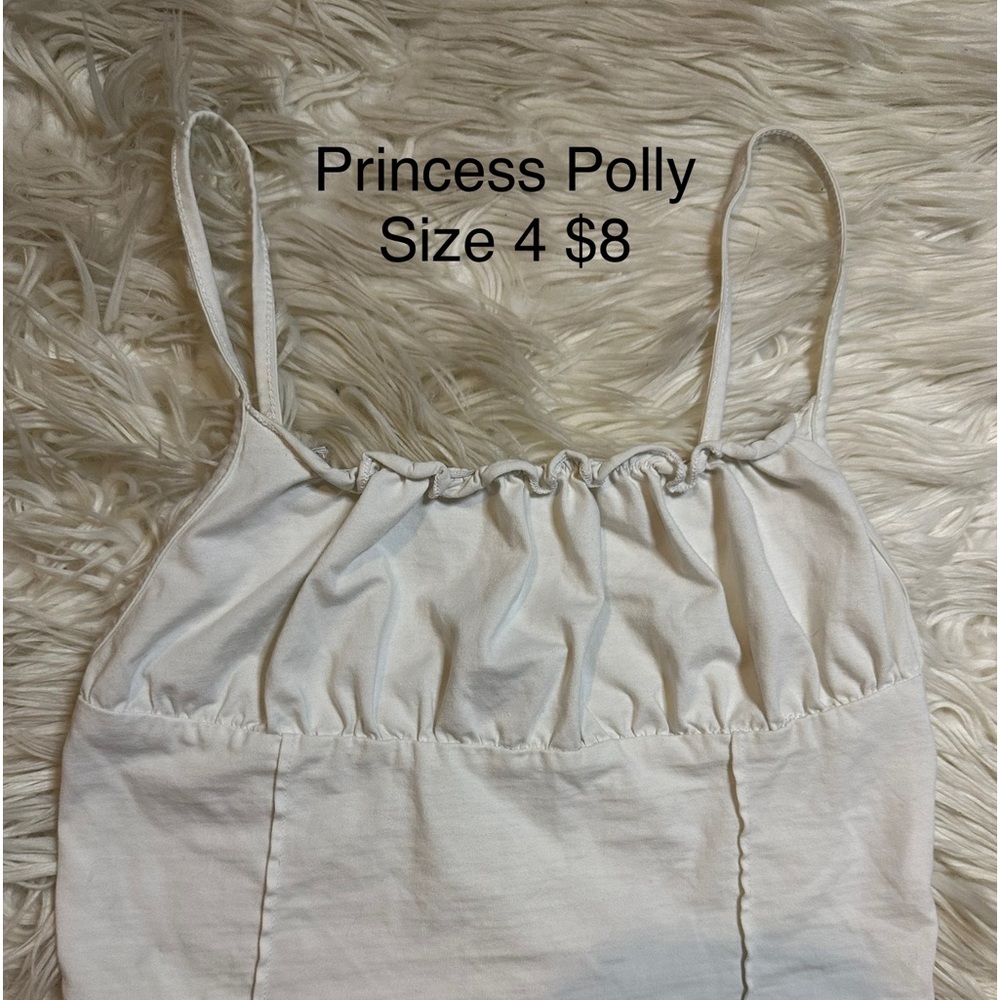Princess Polly cropped tank. Juniors size S.